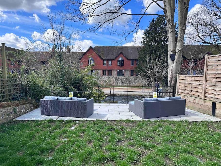 Villa Riverside 3 Bed House Winchester Exterior foto